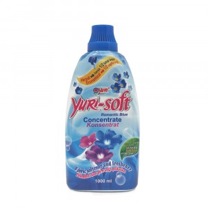 Yuri-soft Fabric Softener and Freshener Romantic Blue 1000 ml